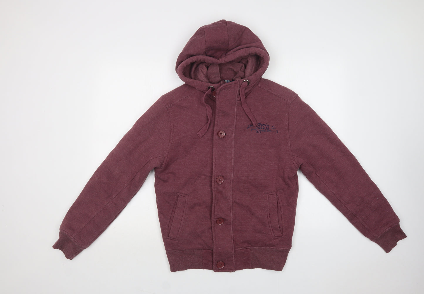 Peacocs Mens Purple   Jacket  Size S  Zip