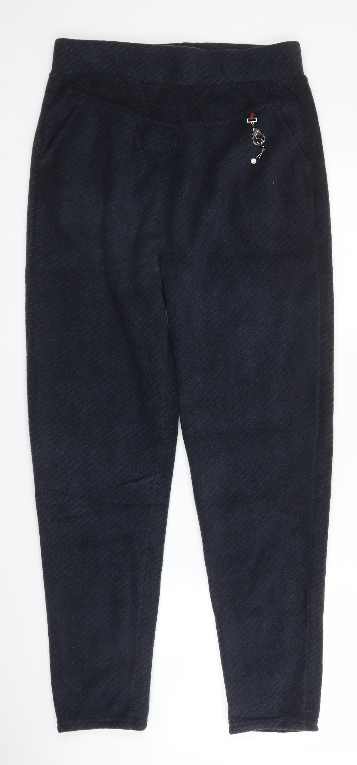 Cenzo Womens Blue  Polyester Chemise Lounge Pants Size S