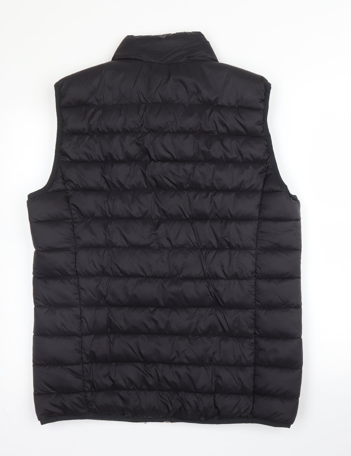 Primark Mens Black   Gilet Coat Size L  Zip