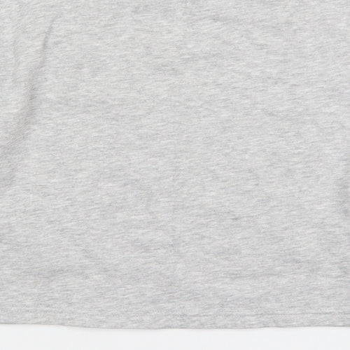 New Look Girls Grey  Cotton Pullover Sweatshirt Size 12-13 Years  Pullover