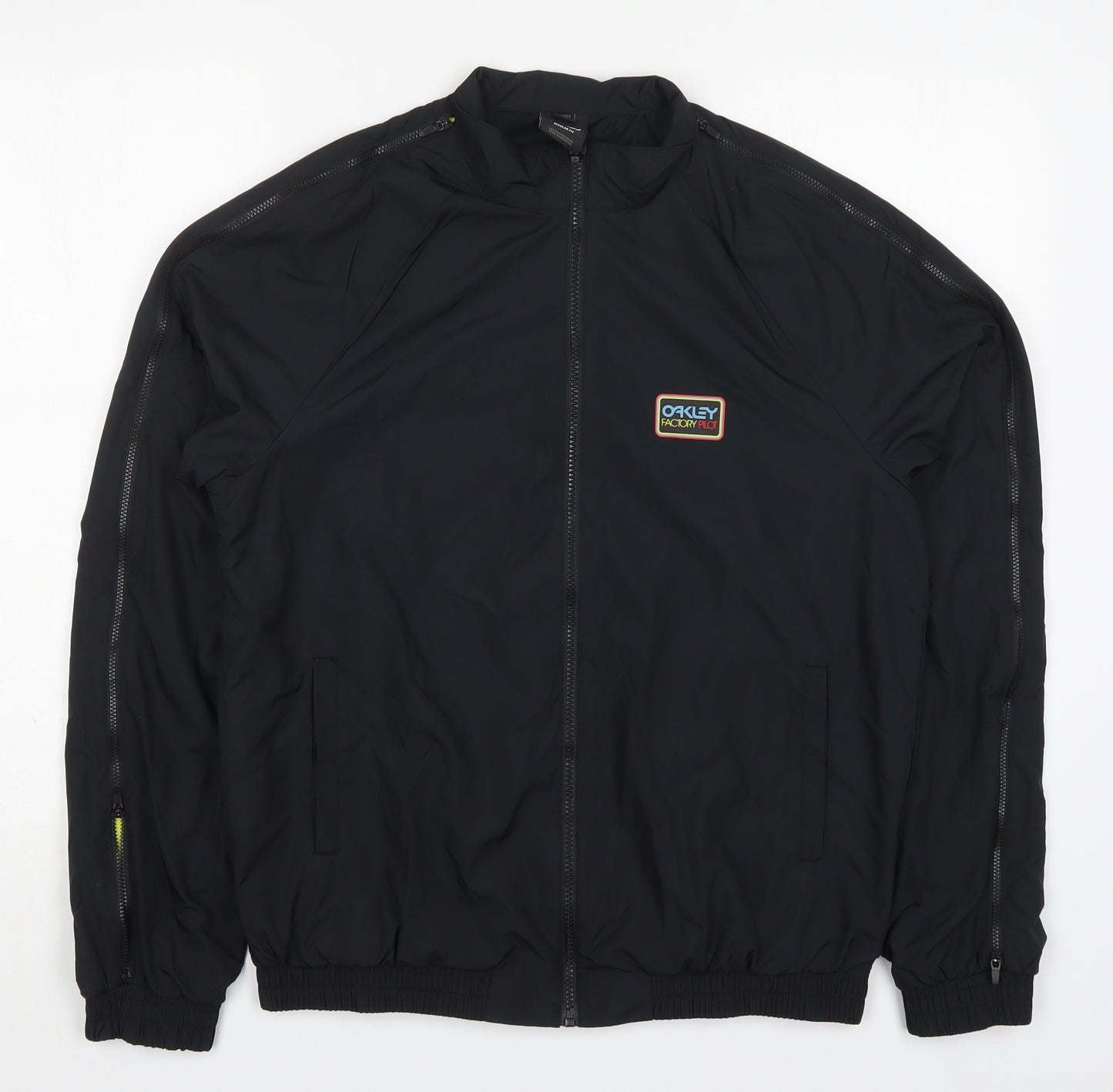 Oakley Mens Black   Jacket  Size S  Zip