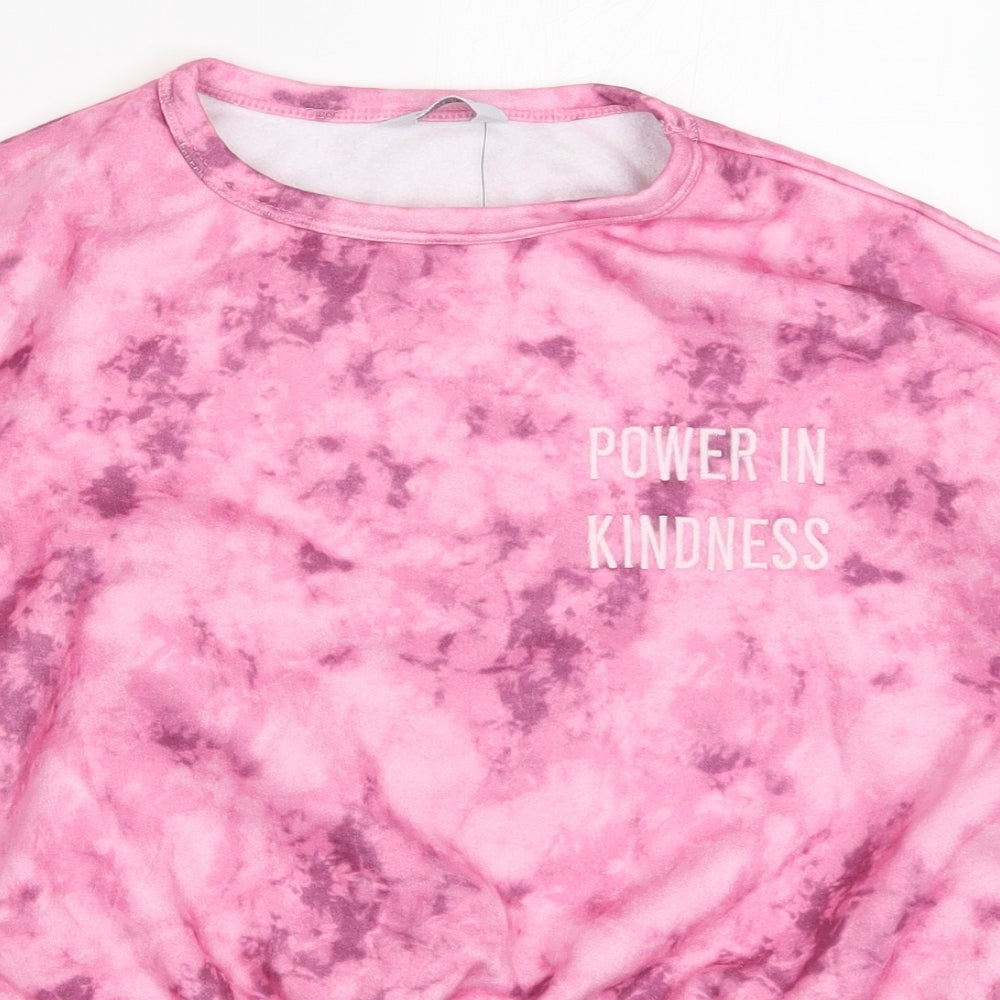 Primark Girls Pink  Polyester Pullover Sweatshirt Size 12-13 Years  Pullover - Power in Kindness