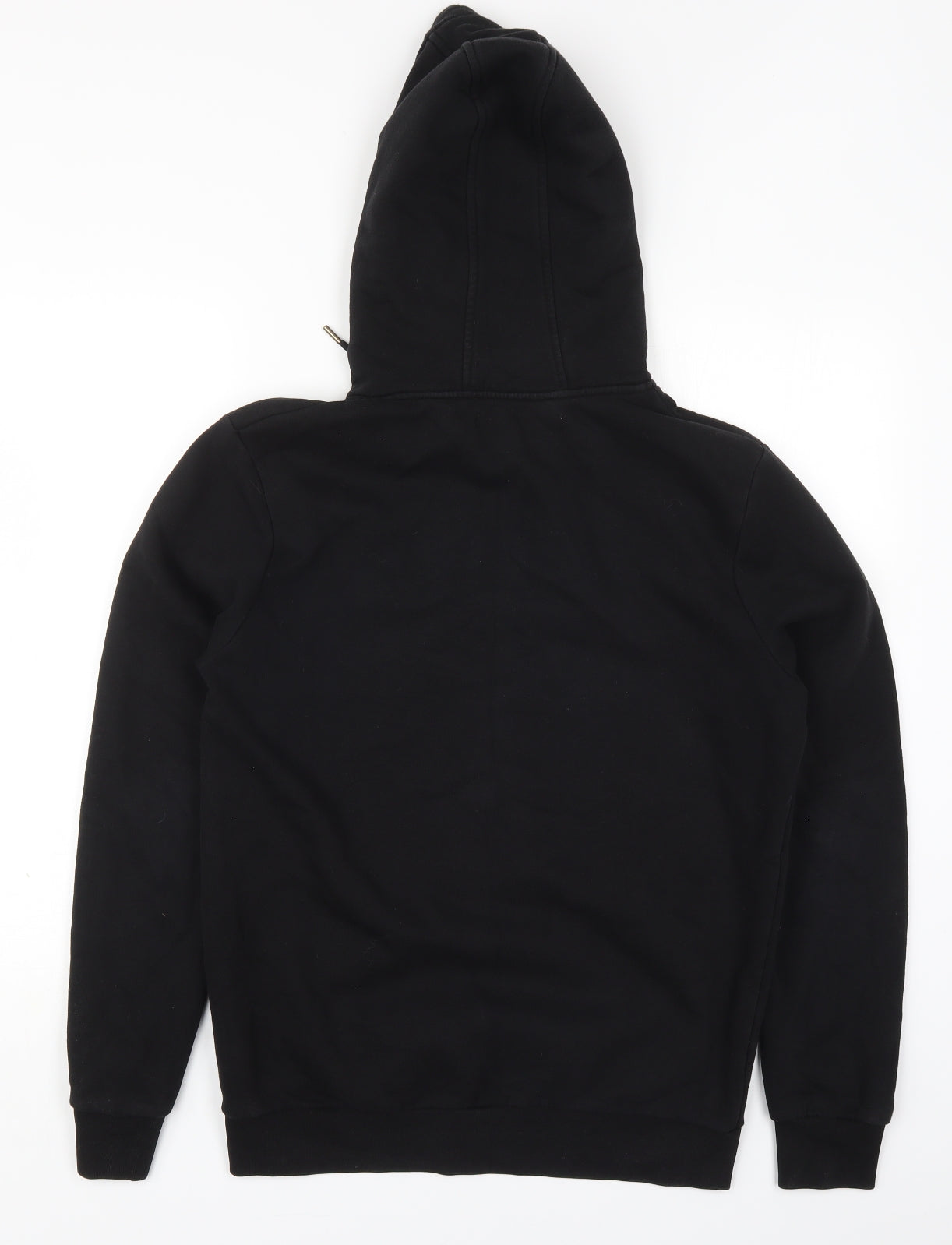 Jameson Carter Mens Black  Cotton Pullover Hoodie Size M
