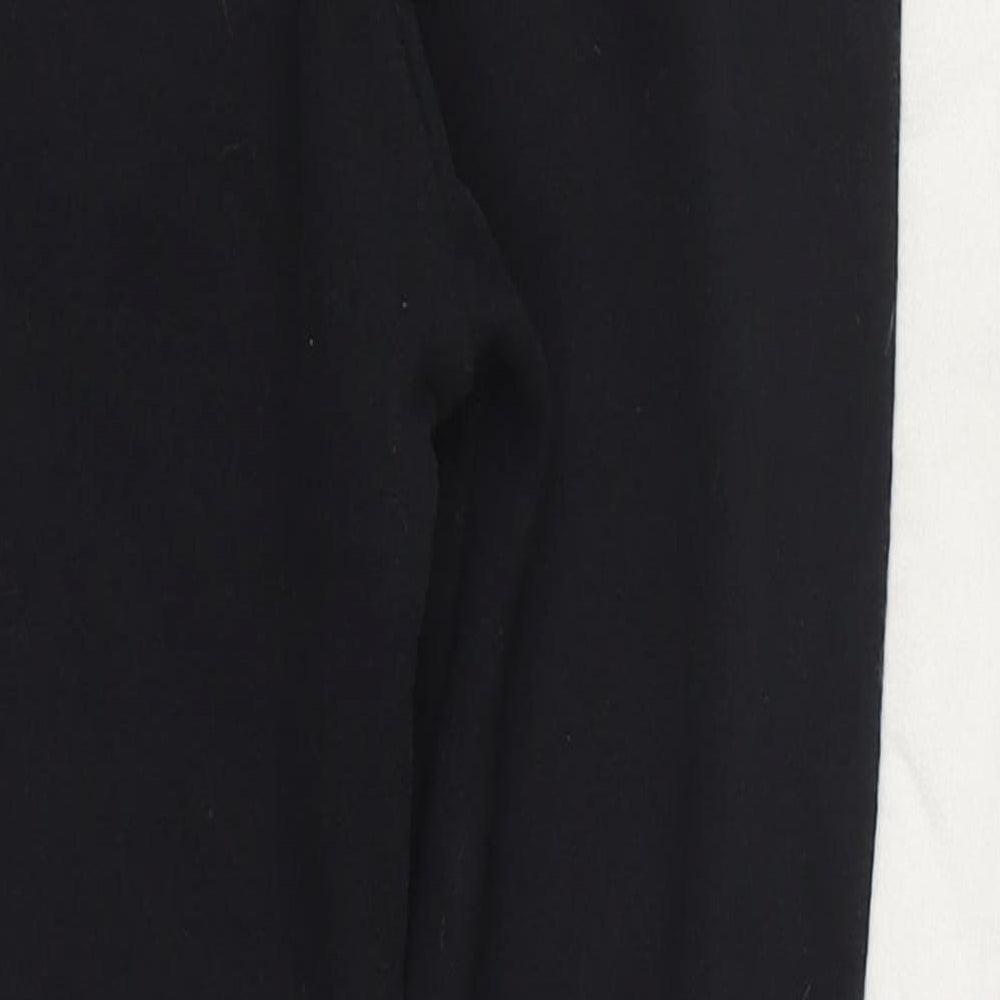 F&F Boys Black  Cotton Sweatpants Trousers Size 10-11 Years  Regular Drawstring - NASA Red