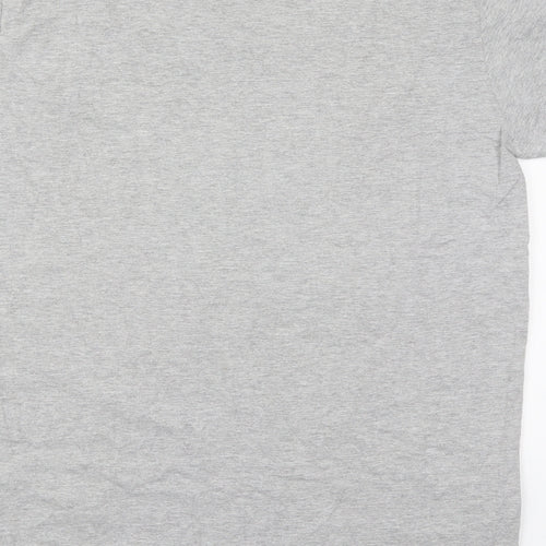 Marvel Mens Grey  Cotton  T-Shirt Size XL Crew Neck  - The Incredible Hulk