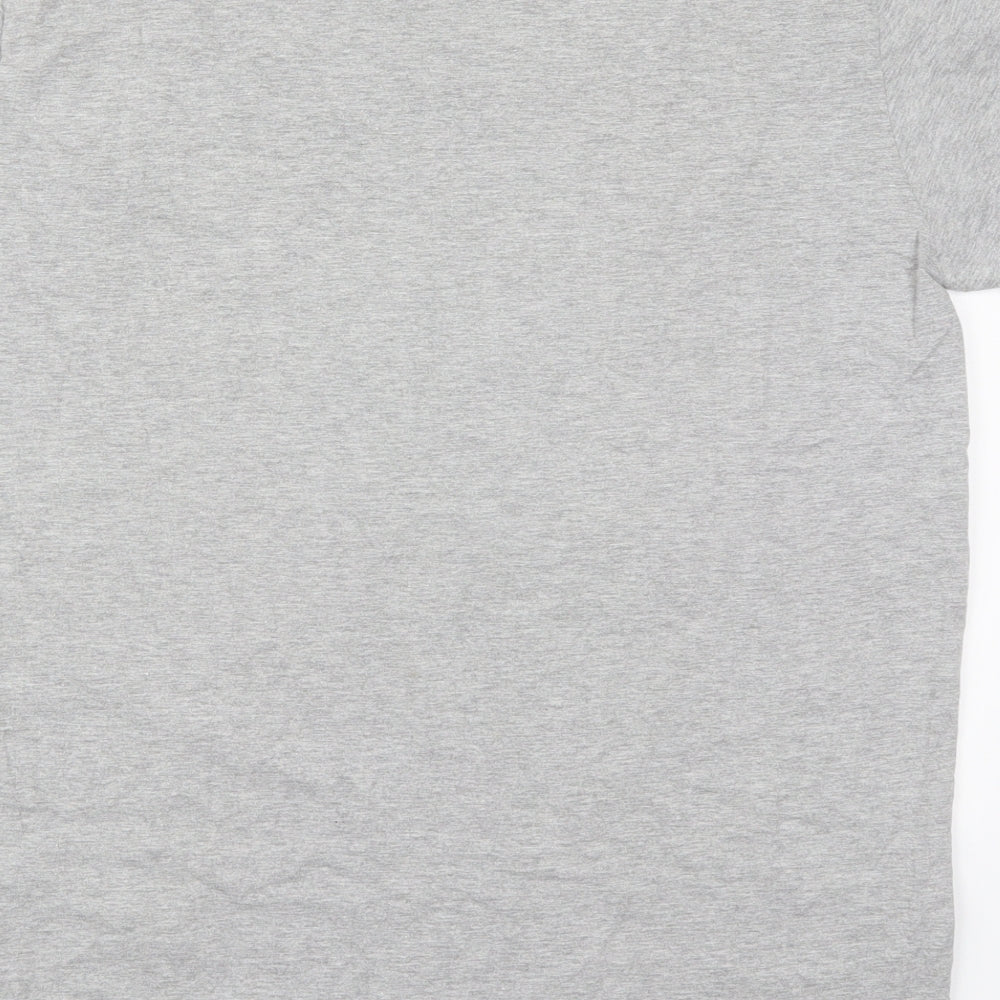 Marvel Mens Grey  Cotton  T-Shirt Size XL Crew Neck  - The Incredible Hulk