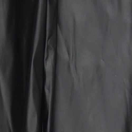 Preworn Womens Black  Polyester Carrot Leggings Size M L29 in