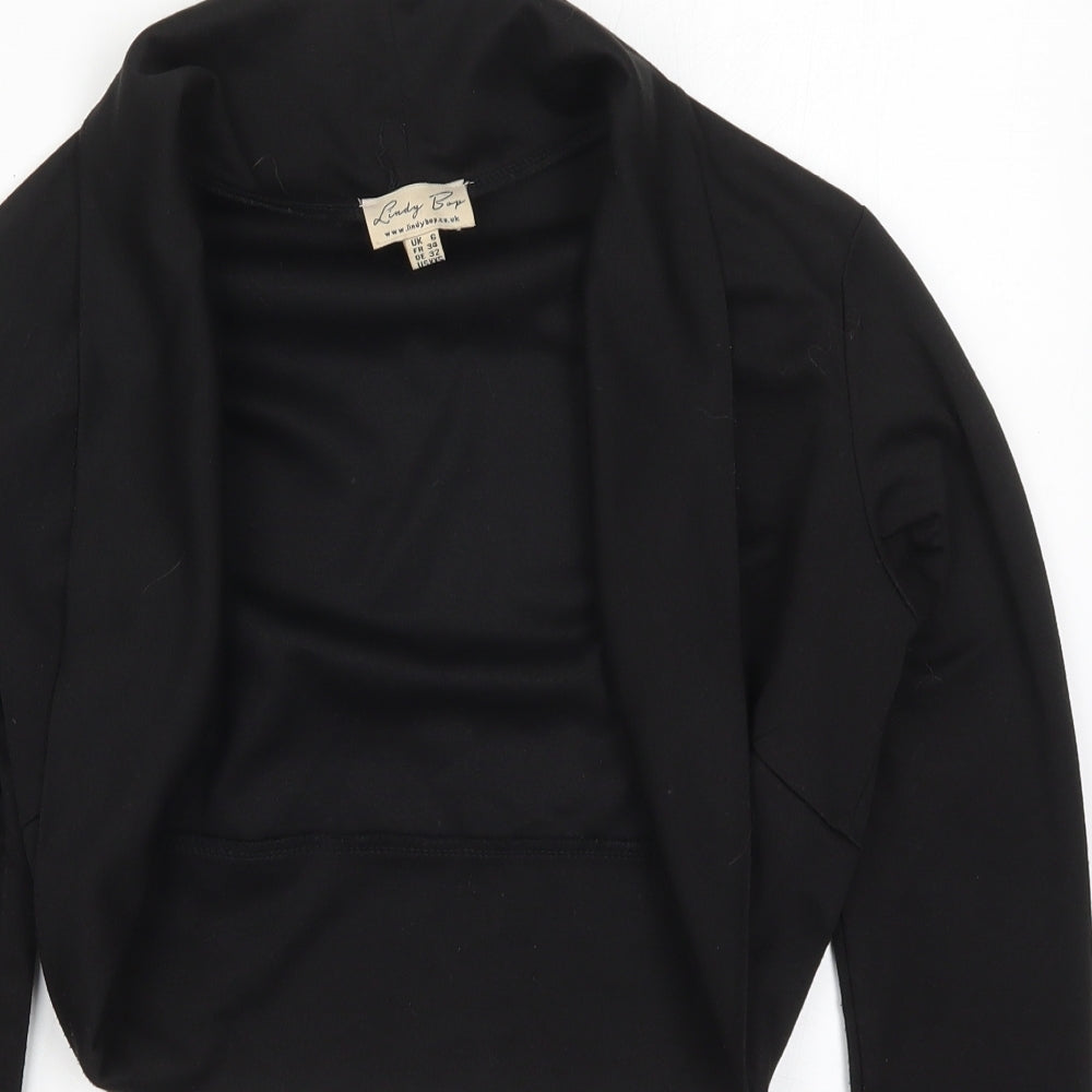 Lindy Bop Womens Black   Jacket  Size 6
