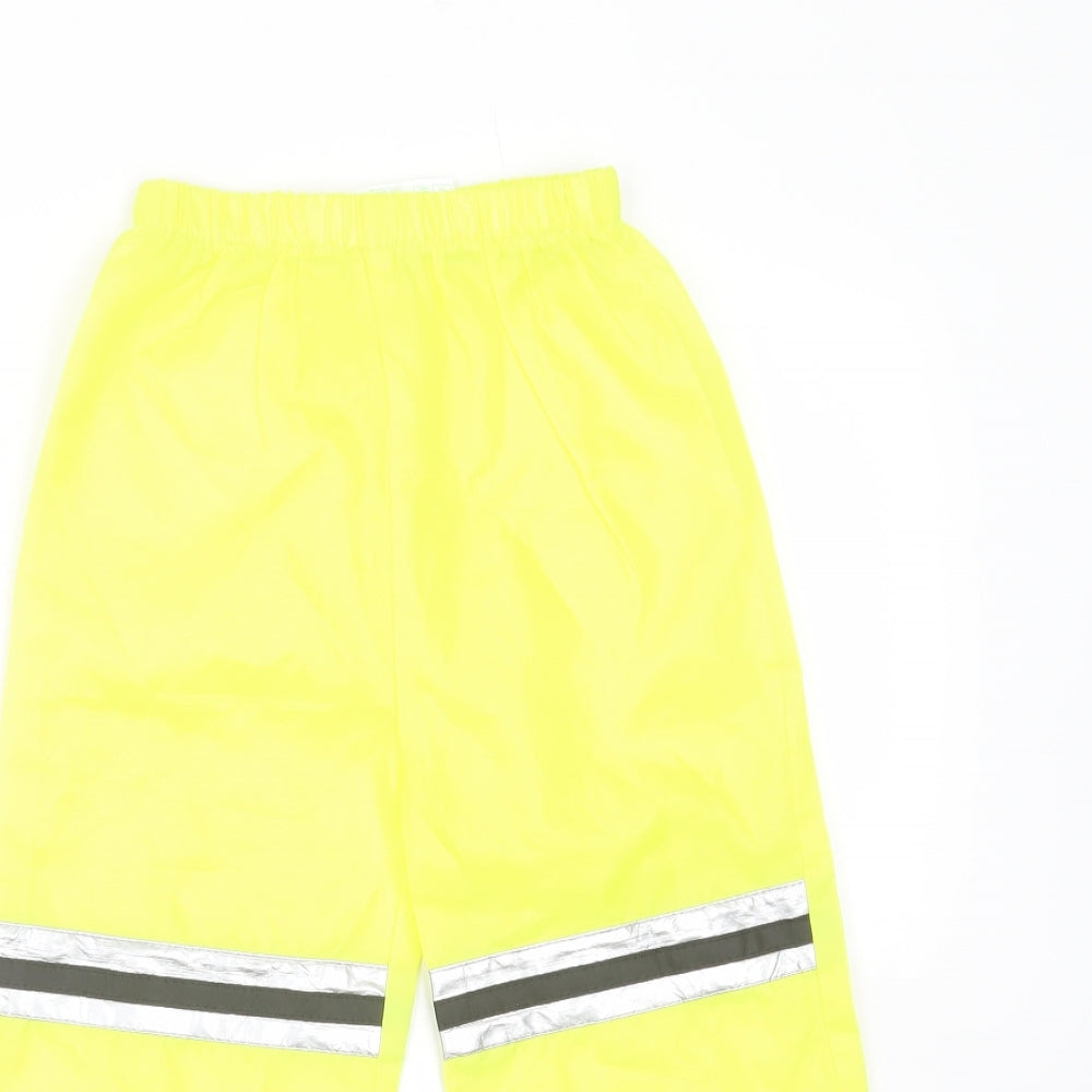 Early Learning Centre Boys Yellow  Polyester  Trousers One Size  Regular  - Hi vis