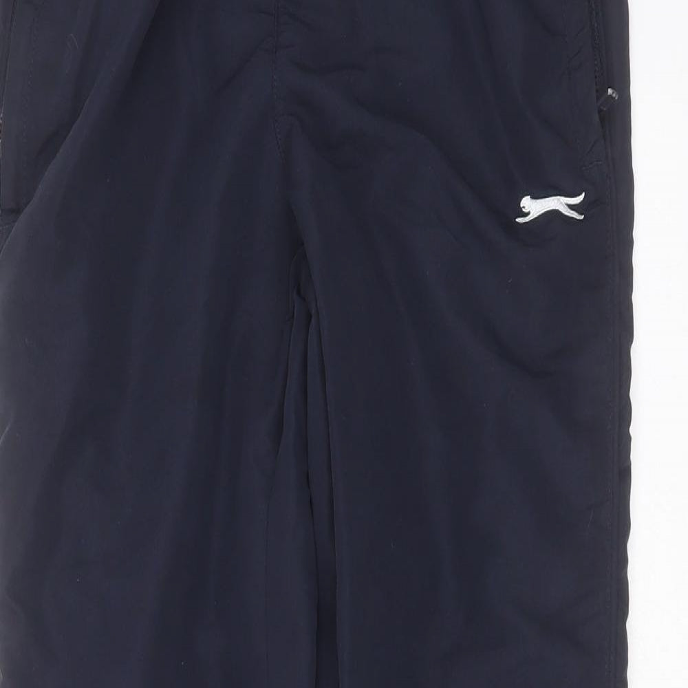 Slazenger Boys Blue  Polyester Jogger Trousers Size 13 Years  Regular
