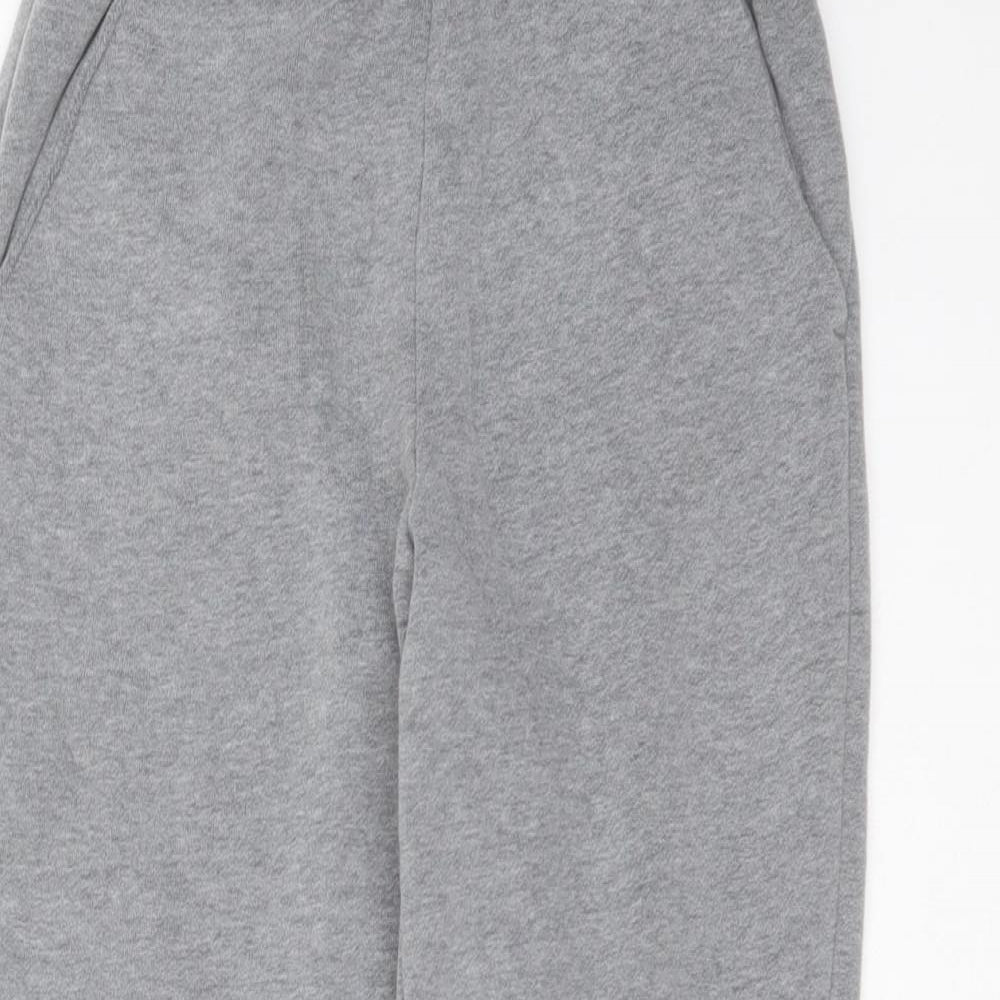 DECATHLON Boys Grey  Polyester Jogger Trousers Size 10-11 Years  Regular