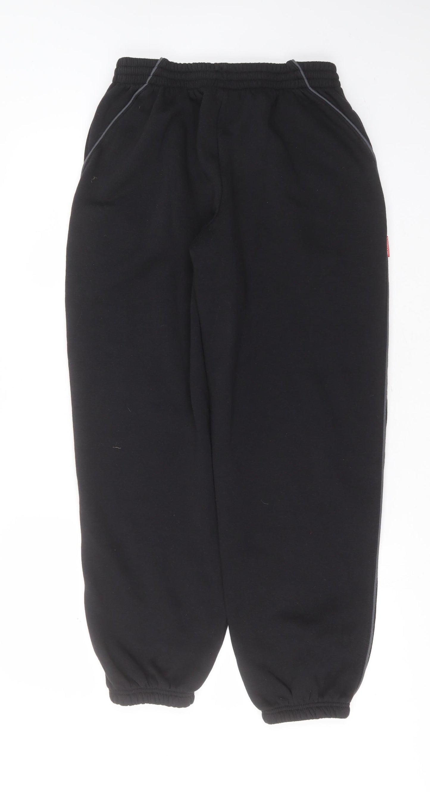 Slazenger Mens Black  Polyester Jogger Trousers Size M L30 in Regular