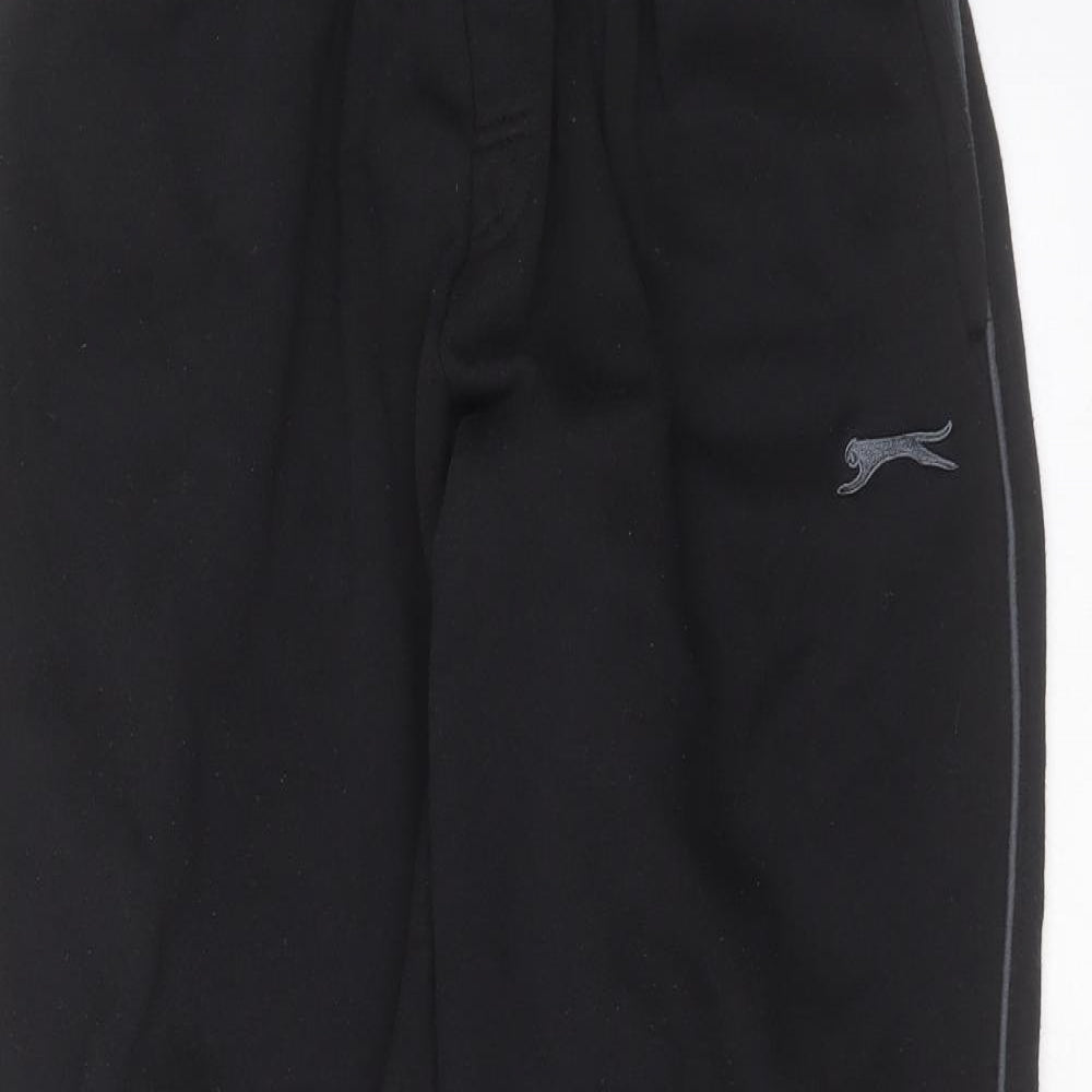 Slazenger Mens Black  Polyester Jogger Trousers Size M L29 in Regular