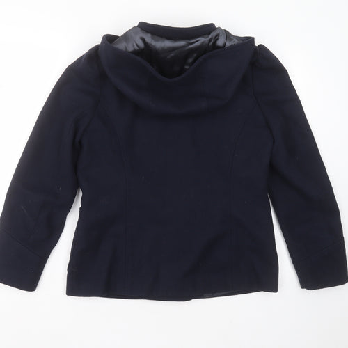 Red Herring Womens Blue   Jacket Coat Size 12  Toggle