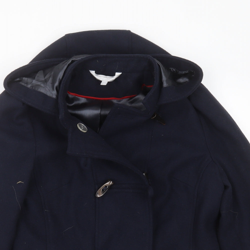 Red Herring Womens Blue   Jacket Coat Size 12  Toggle