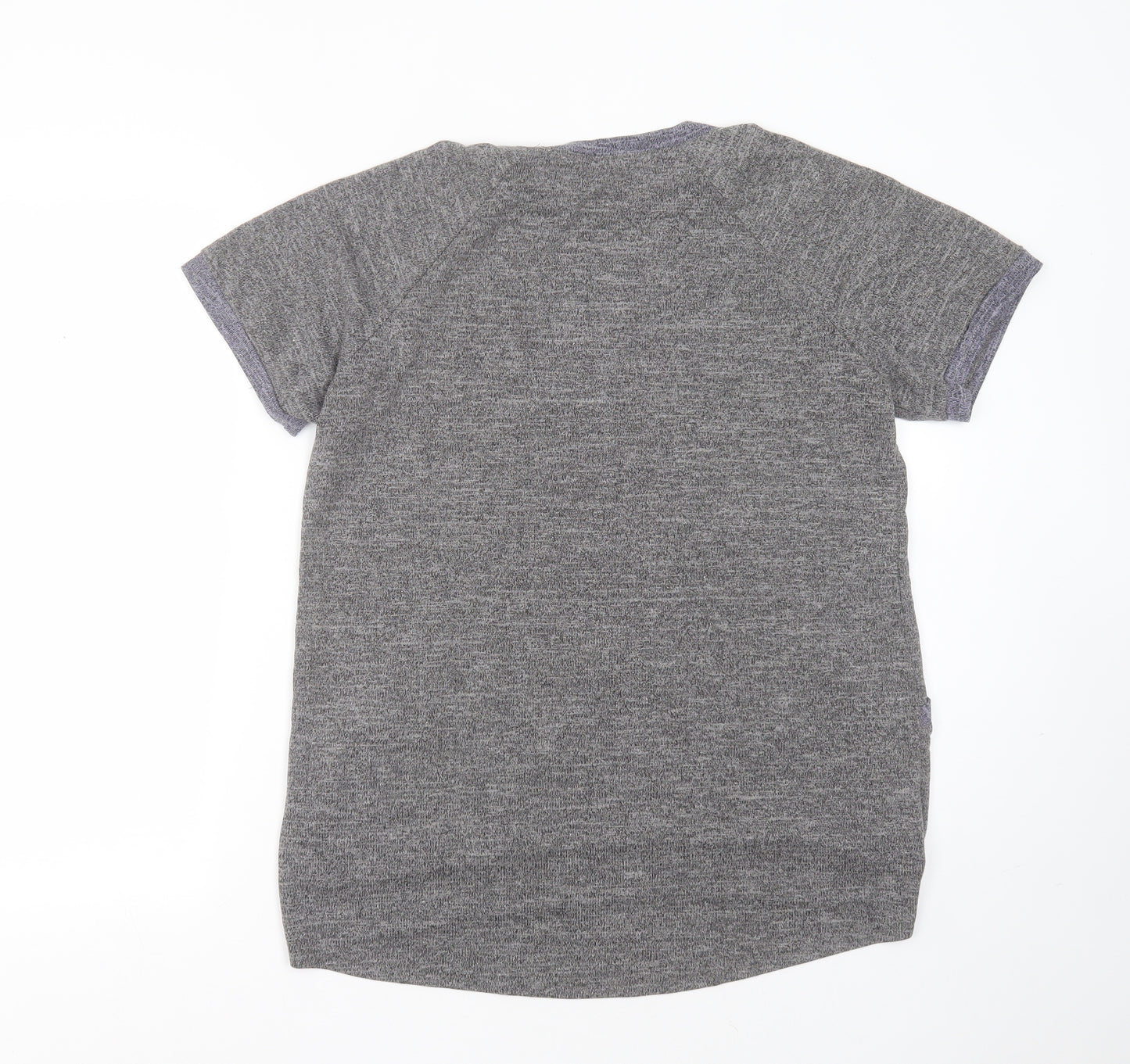 Preworn Womens Grey Round Neck  Polyester Pullover Jumper Size XL