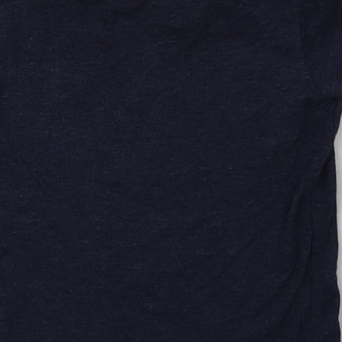 rimark Girls Blue  Cotton Basic T-Shirt Size 18-24 Months Crew Neck Pullover - family together