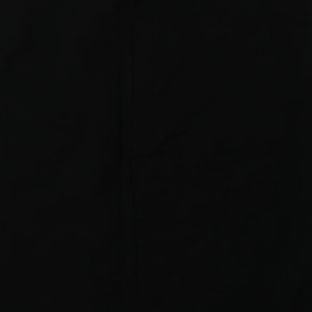 Debenhams Womens Black  Viscose A-Line Skirt Size 16