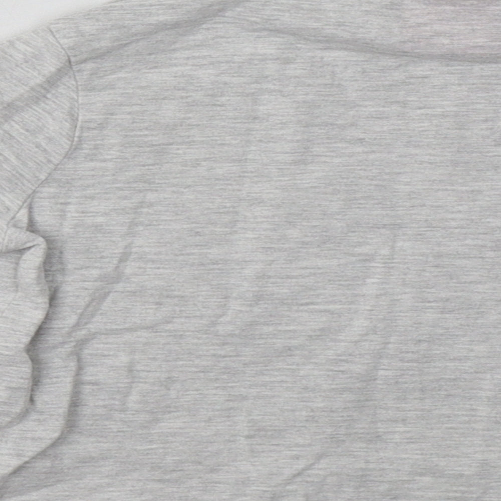 Studio Girls Grey  Cotton Basic Casual Size 4-5 Years Crew Neck Pullover - Barbie