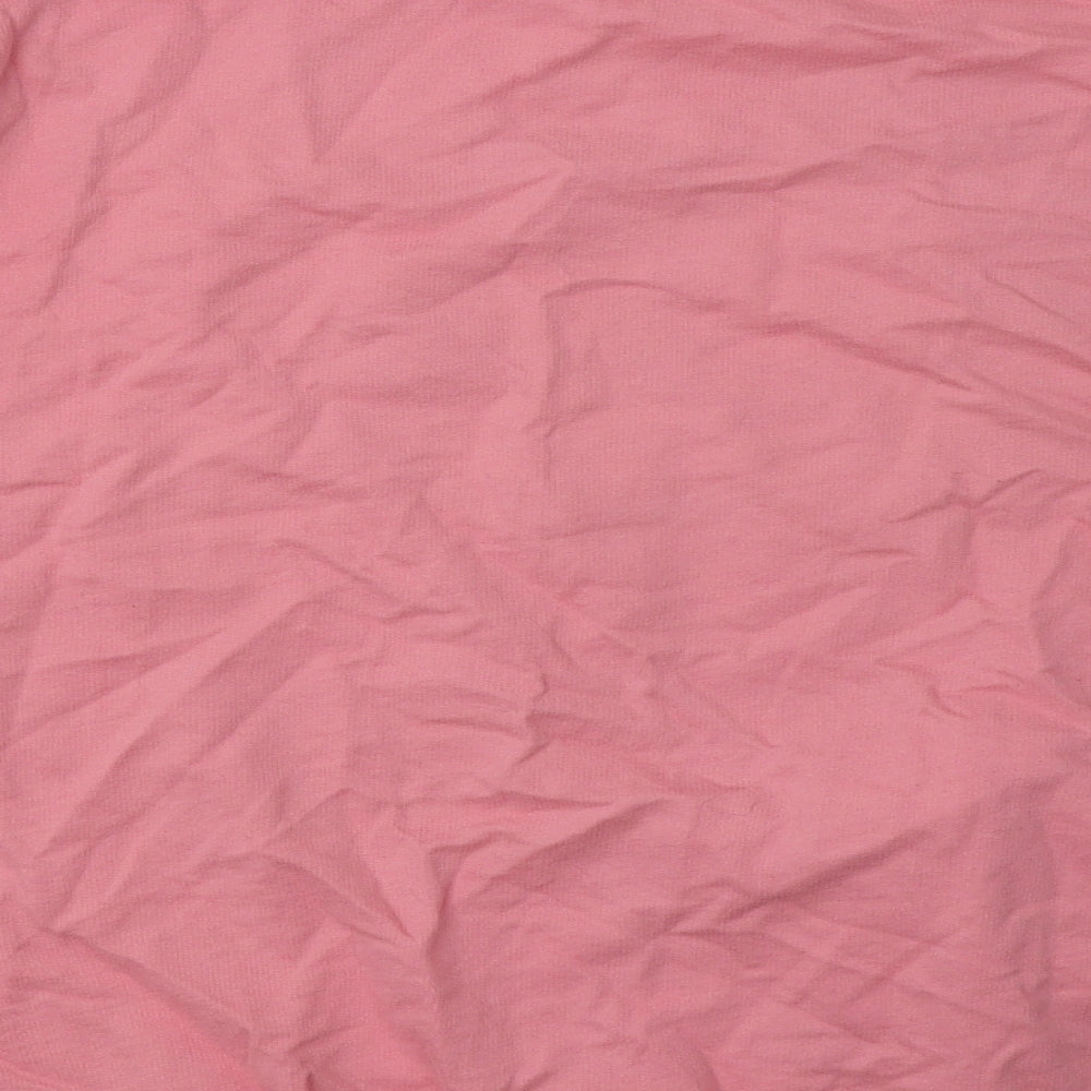 Peacocks Womens Pink  Cotton Pullover Sweatshirt Size 18  Pullover - pluto