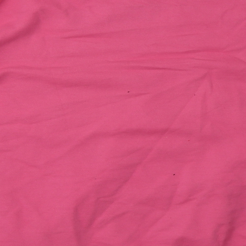 Preworn Womens Pink  Cotton Pullover Sweatshirt Size 20  Pullover