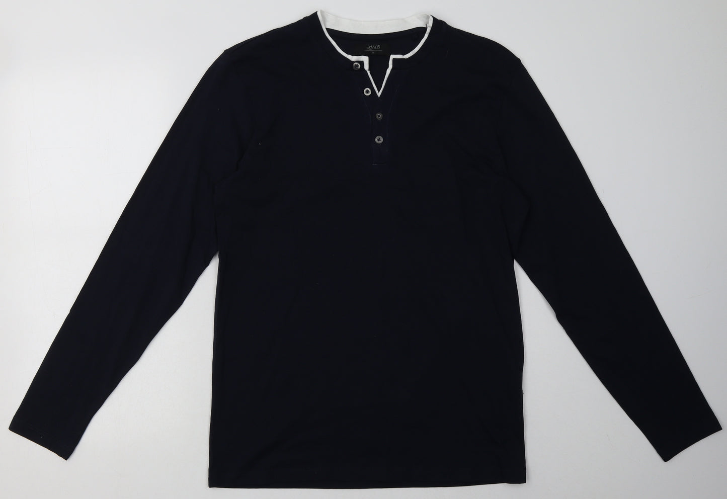 Matalan Mens Blue  Cotton Pullover Sweatshirt Size M