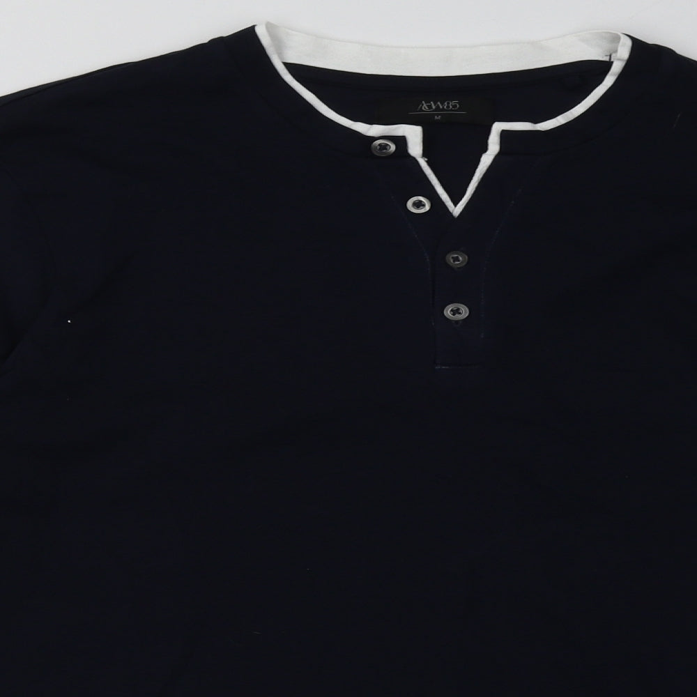 Matalan Mens Blue  Cotton Pullover Sweatshirt Size M