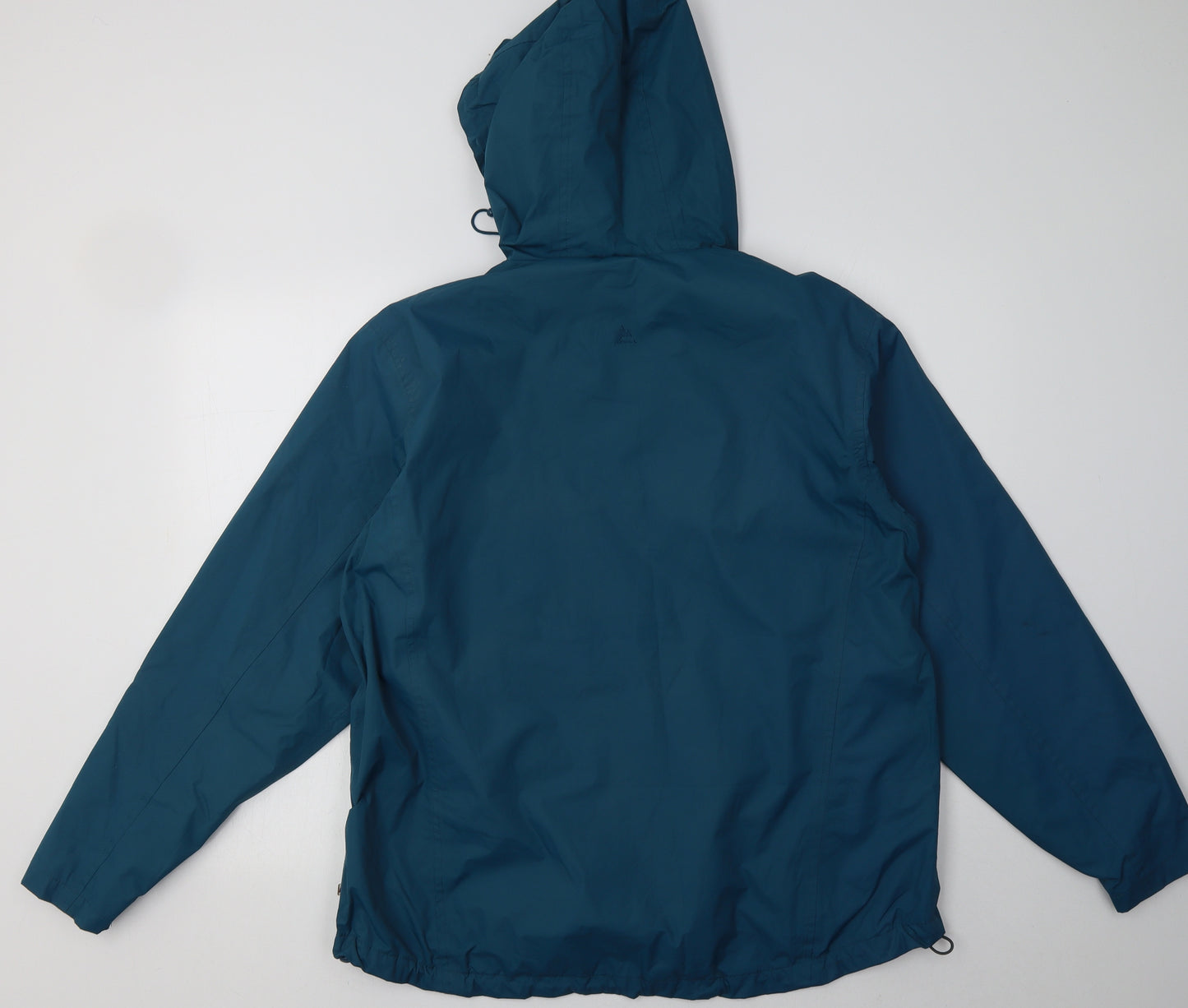 EWM Mens Green   Overcoat Coat Size L  Zip