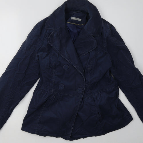 Marks and Spencer Womens Blue   Jacket  Size 12  Button