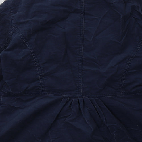 Marks and Spencer Womens Blue   Jacket  Size 12  Button