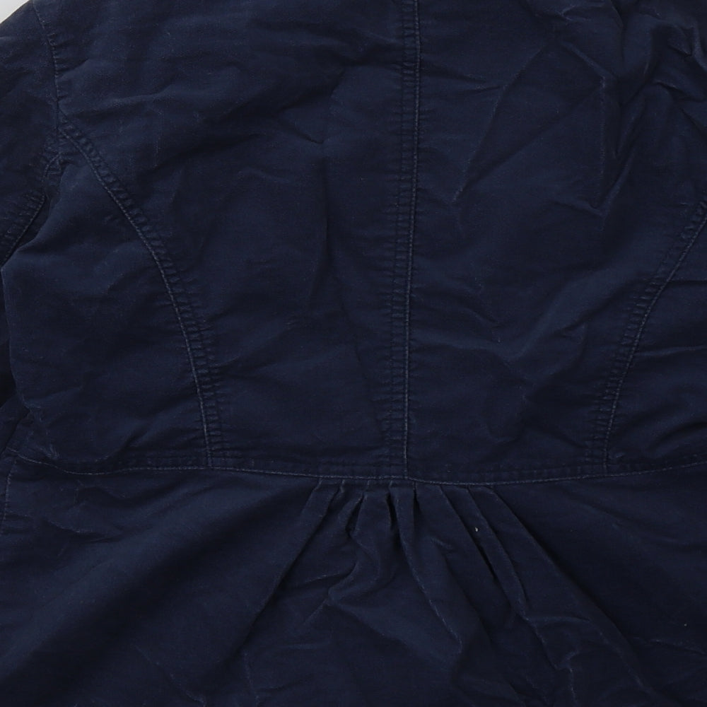 Marks and Spencer Womens Blue   Jacket  Size 12  Button