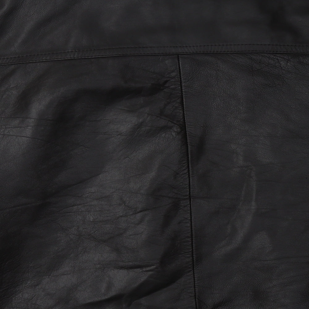 John Lewis Mens Black   Jacket  Size XL  Zip