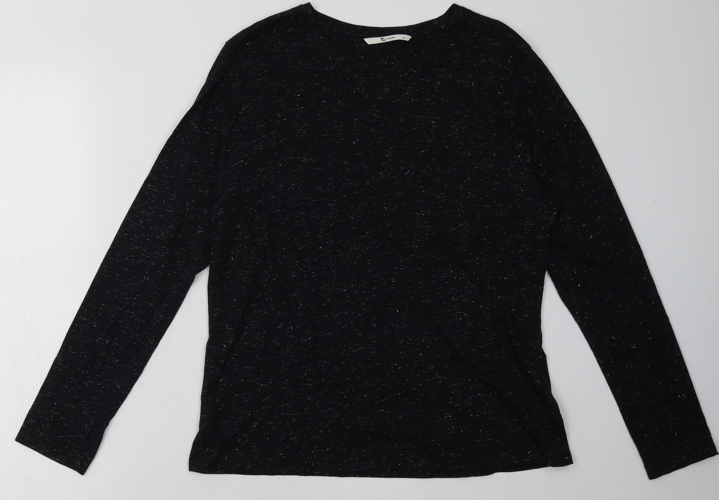 Sainsburys Womens Grey  Cotton Pullover Sweatshirt Size 14  Pullover