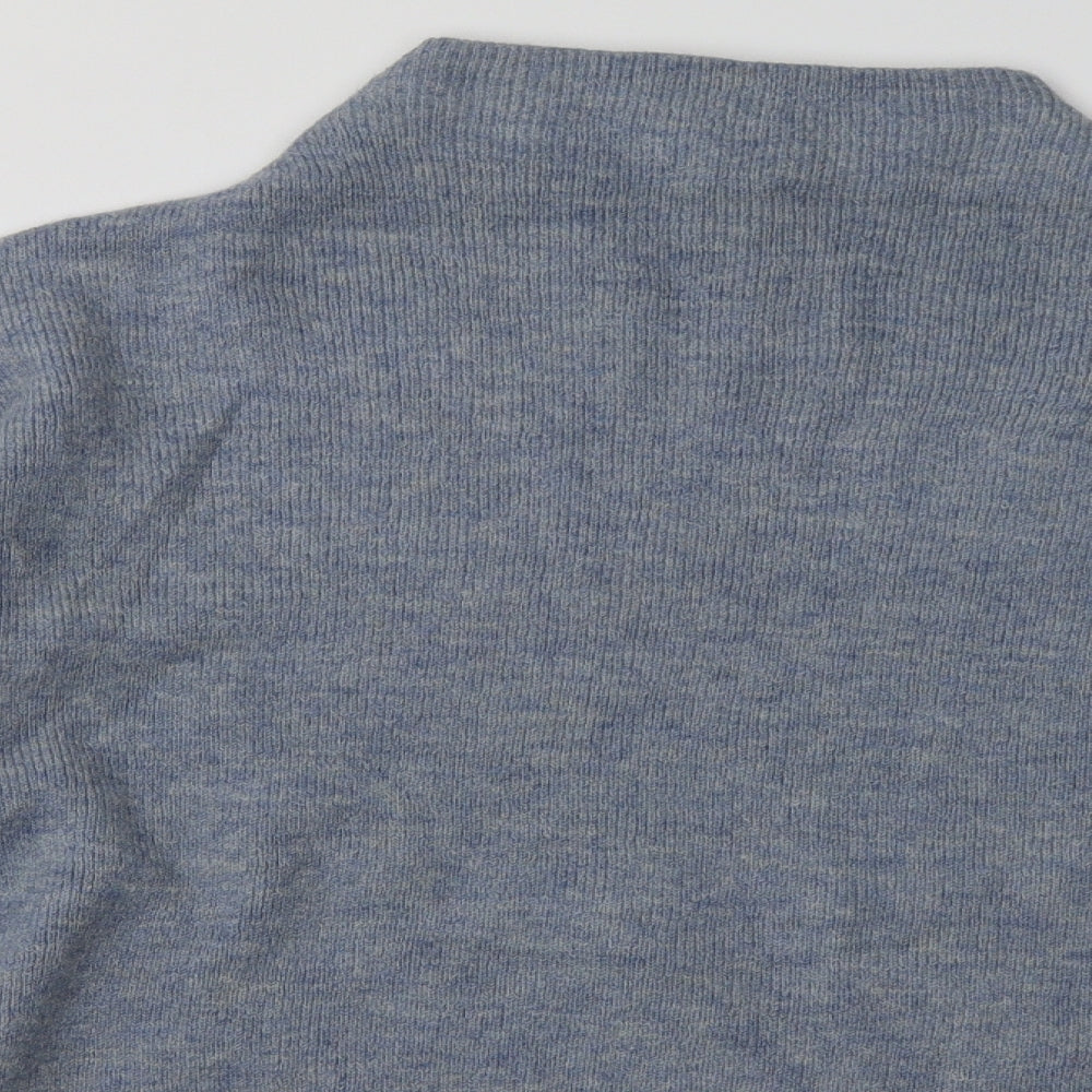 Sainsburys Womens Beige  Acrylic Pullover Sweatshirt Size 12  Pullover