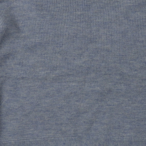 Sainsburys Womens Beige  Acrylic Pullover Sweatshirt Size 12  Pullover