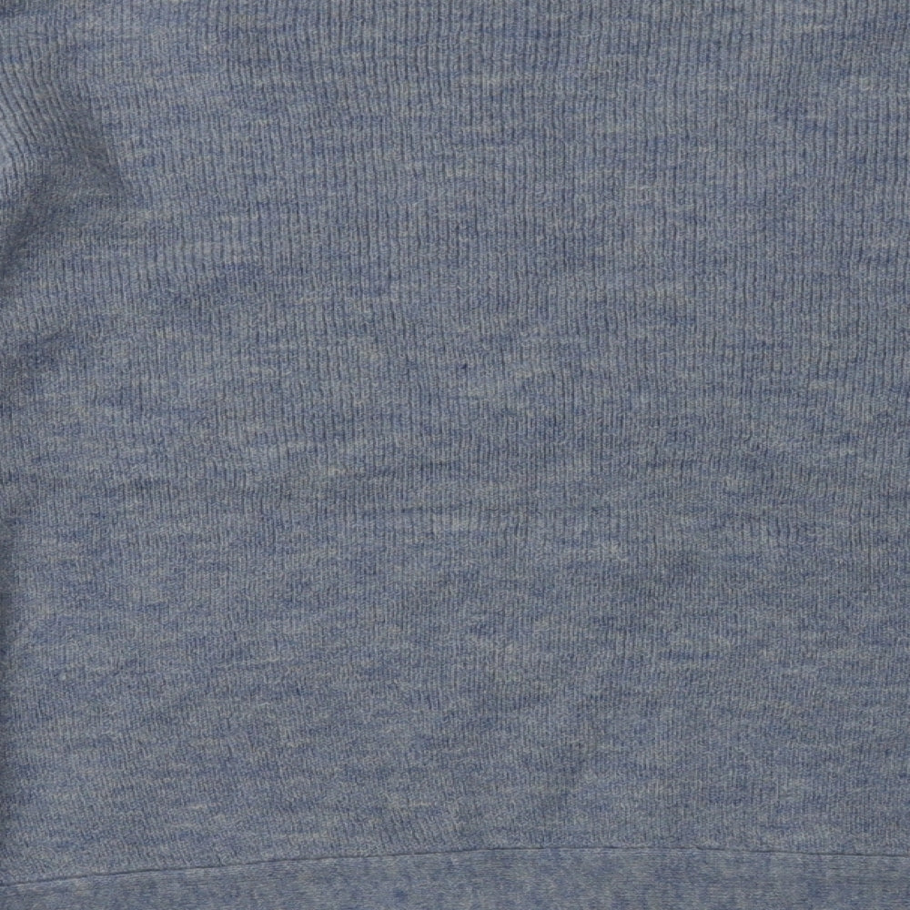 Sainsburys Womens Beige  Acrylic Pullover Sweatshirt Size 12  Pullover