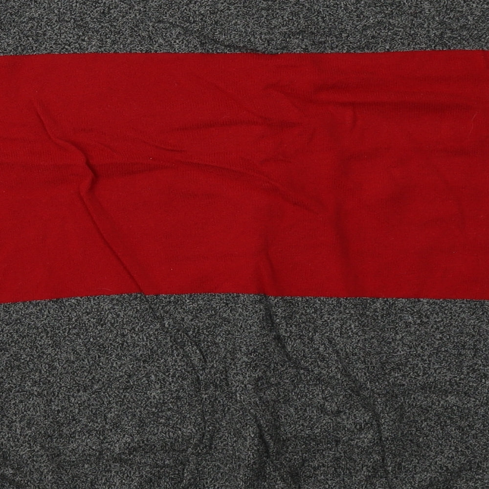 Gap Mens Red Striped Cotton  Sweatshirt Size L