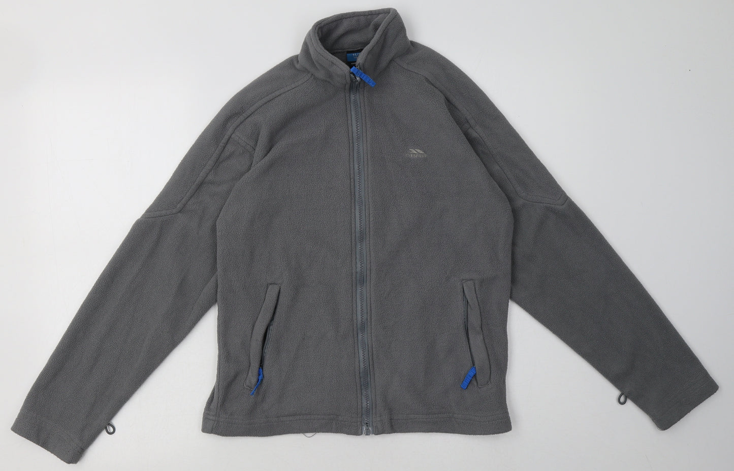 Trespass Boys Grey  Polyester Full Zip Sweatshirt Size 11-12 Years  Zip