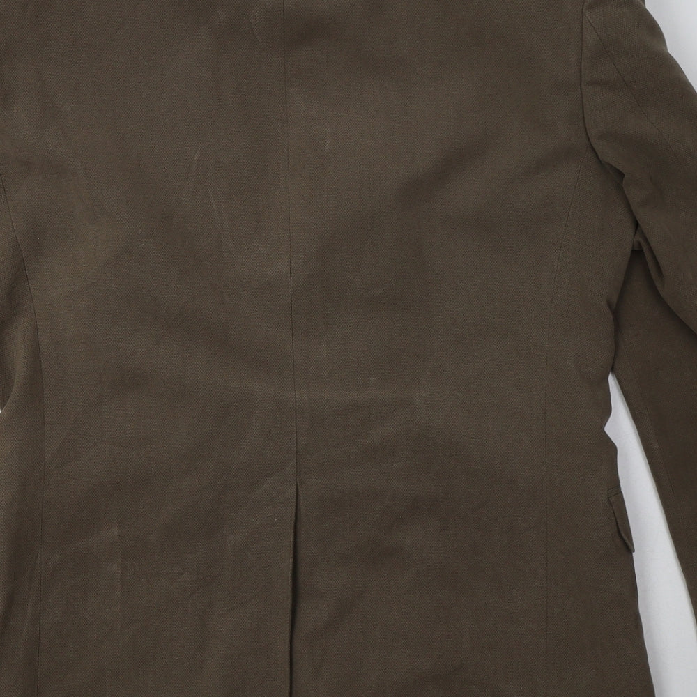 Marks and Spencer Mens Brown   Jacket Blazer Size 36  Button