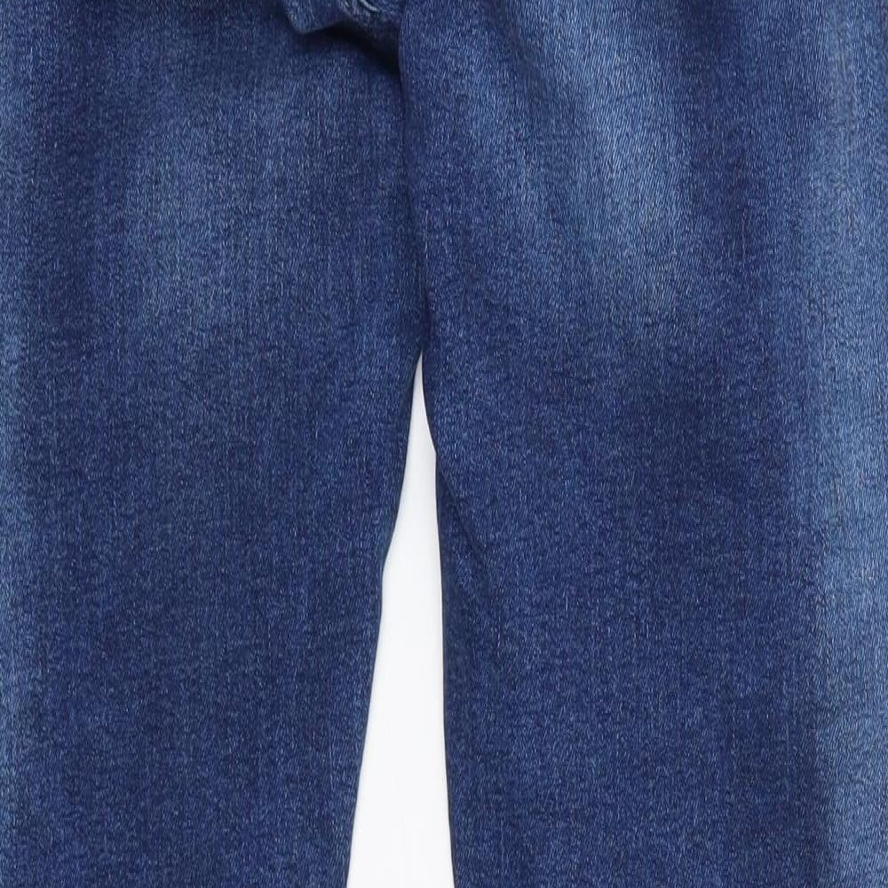 Primark Womens Blue  Cotton Skinny Jeans Size 12 L28 in Regular