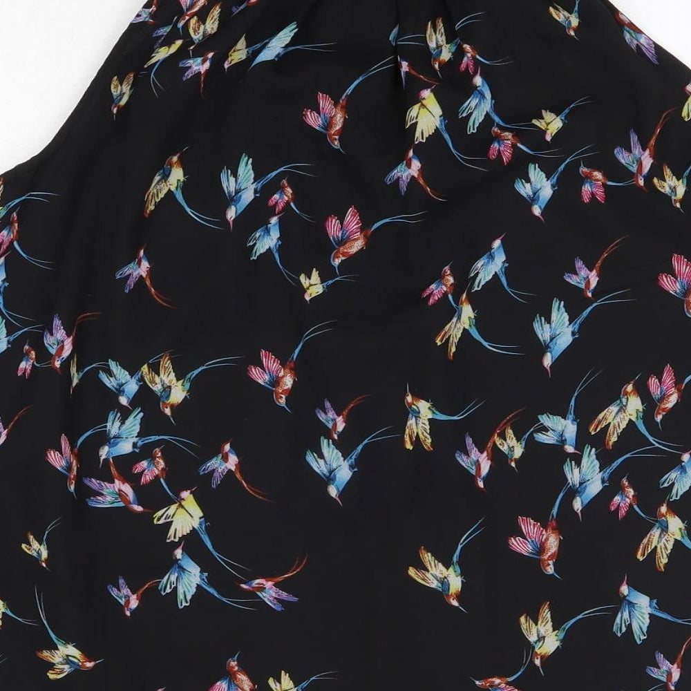 Izabel London Womens Multicoloured Floral Polyester Camisole Blouse Size 12 Henley