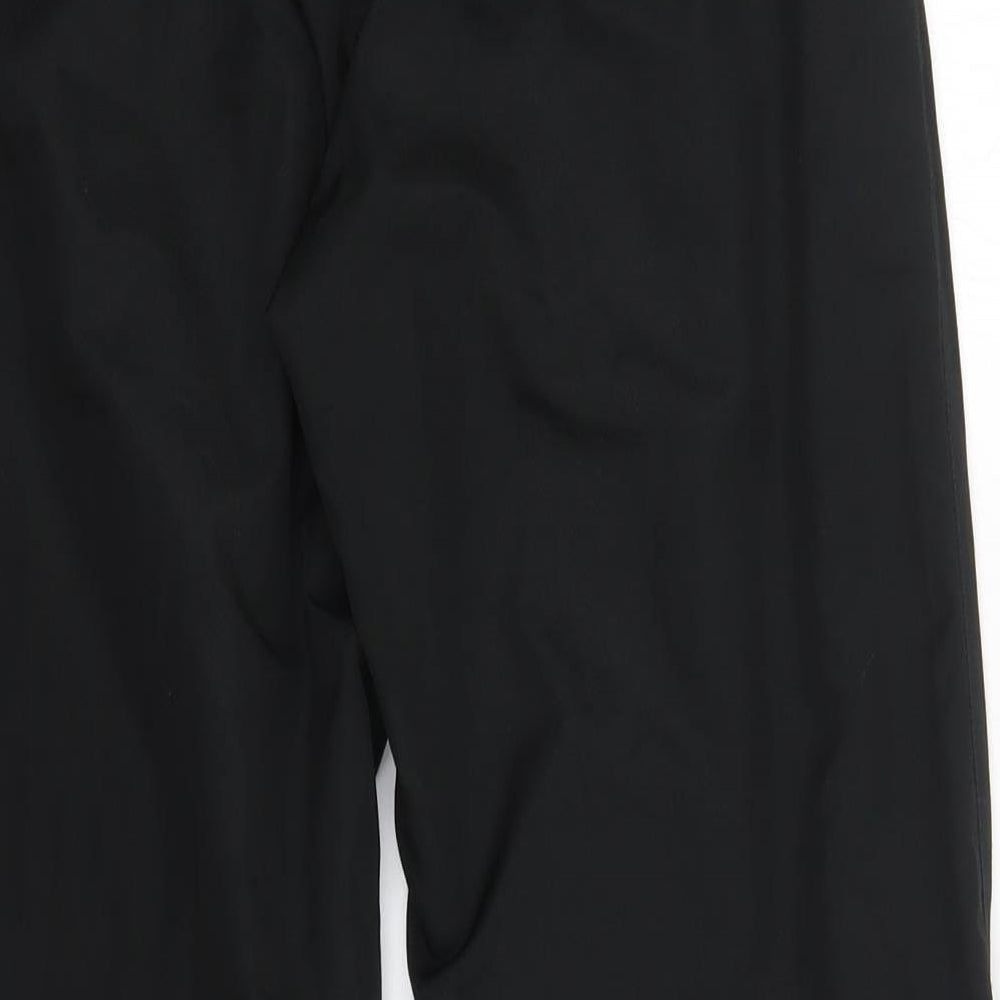 Lacoste Boys Black  Polyester Jogger Trousers Size 10 Years  Regular