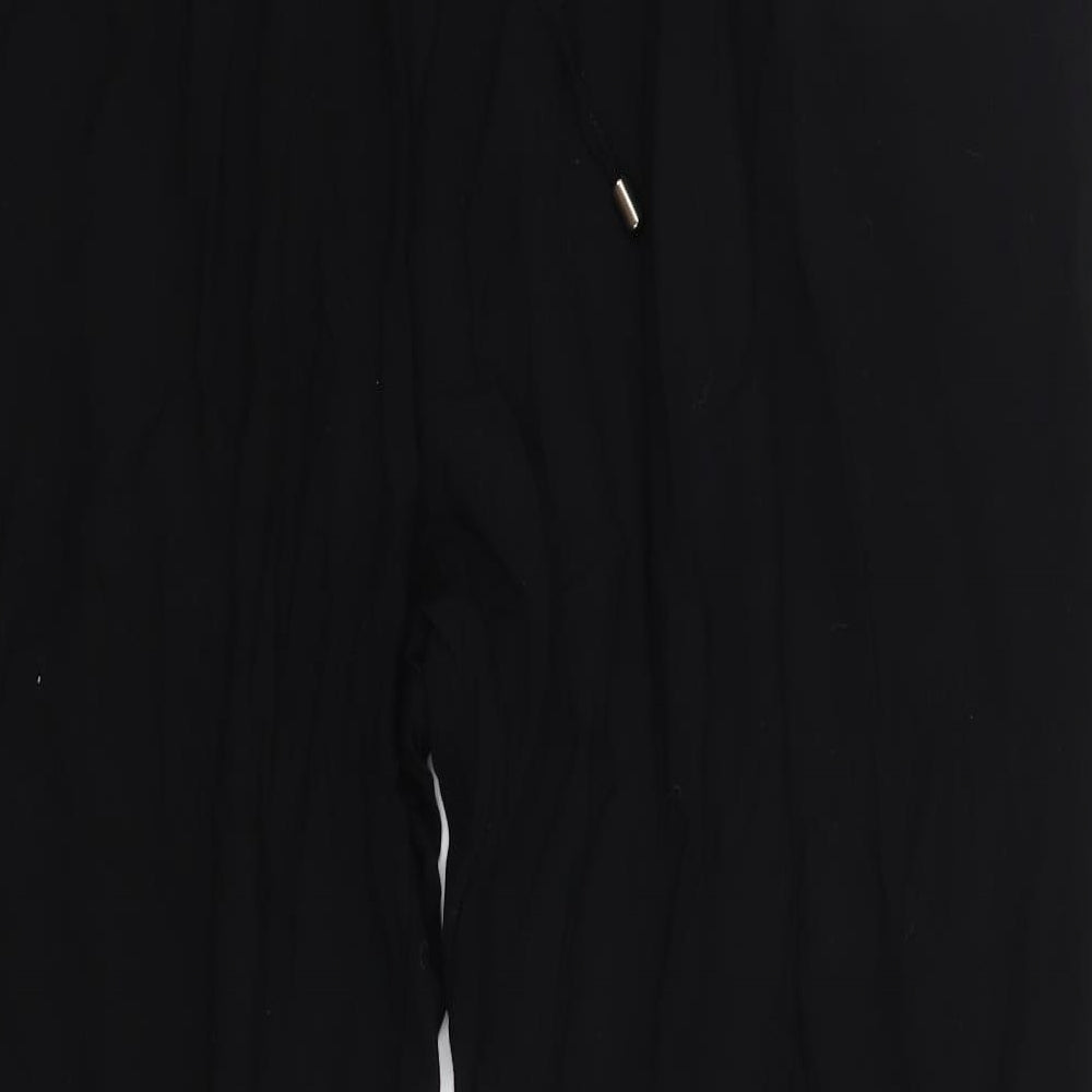 ESMARA Womens Black  Viscose Trousers  Size 22 L27 in Regular