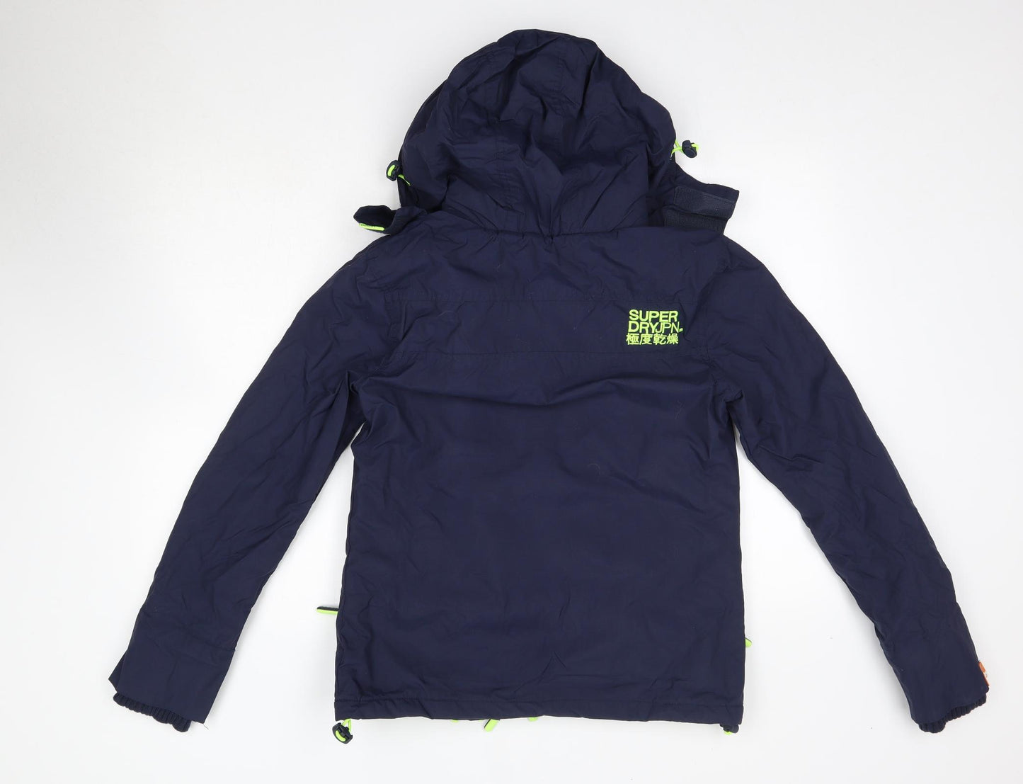 Superdry Mens Blue   Rain Coat Coat Size S