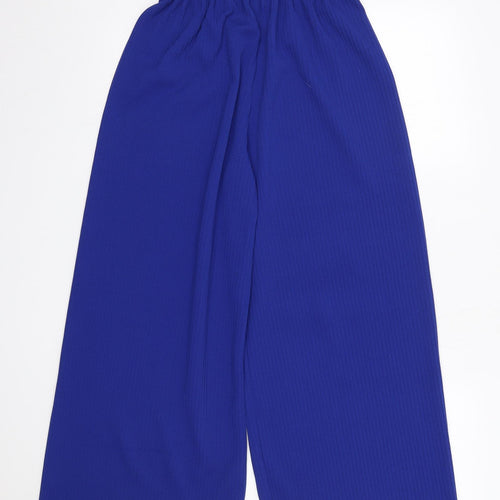 Urban Mist Womens Blue  Polyester Trousers  Size S L25 in Regular