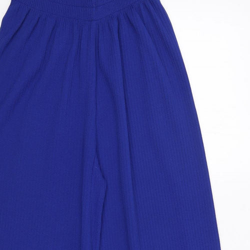 Urban Mist Womens Blue  Polyester Trousers  Size S L25 in Regular