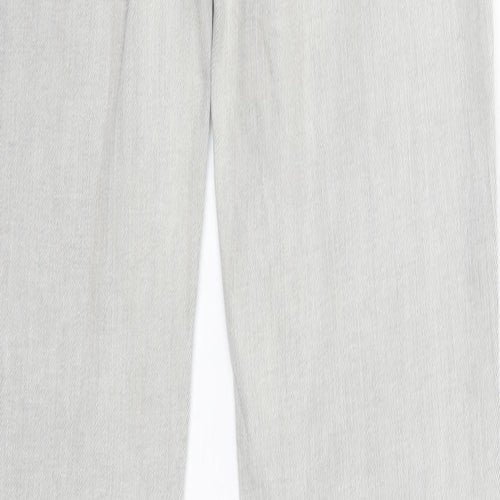 Promod Womens Grey  Cotton Straight Jeans Size 8 L32 in Regular