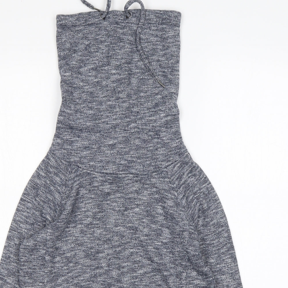 Atmosphere Womens Grey Roll Neck  Cotton Pullover Jumper Size 6