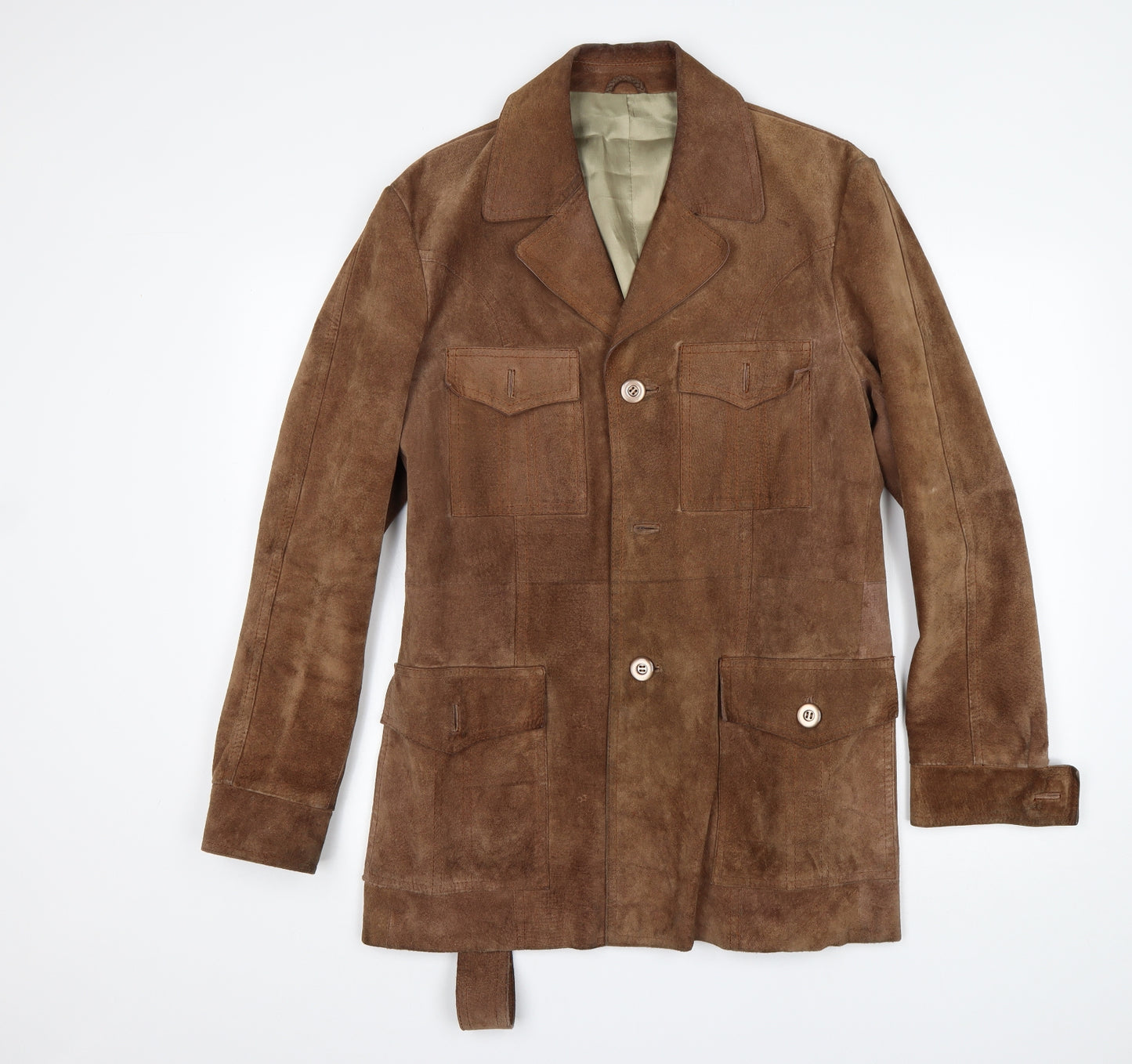 Echt Ledar Womens Brown   Jacket  Size 12