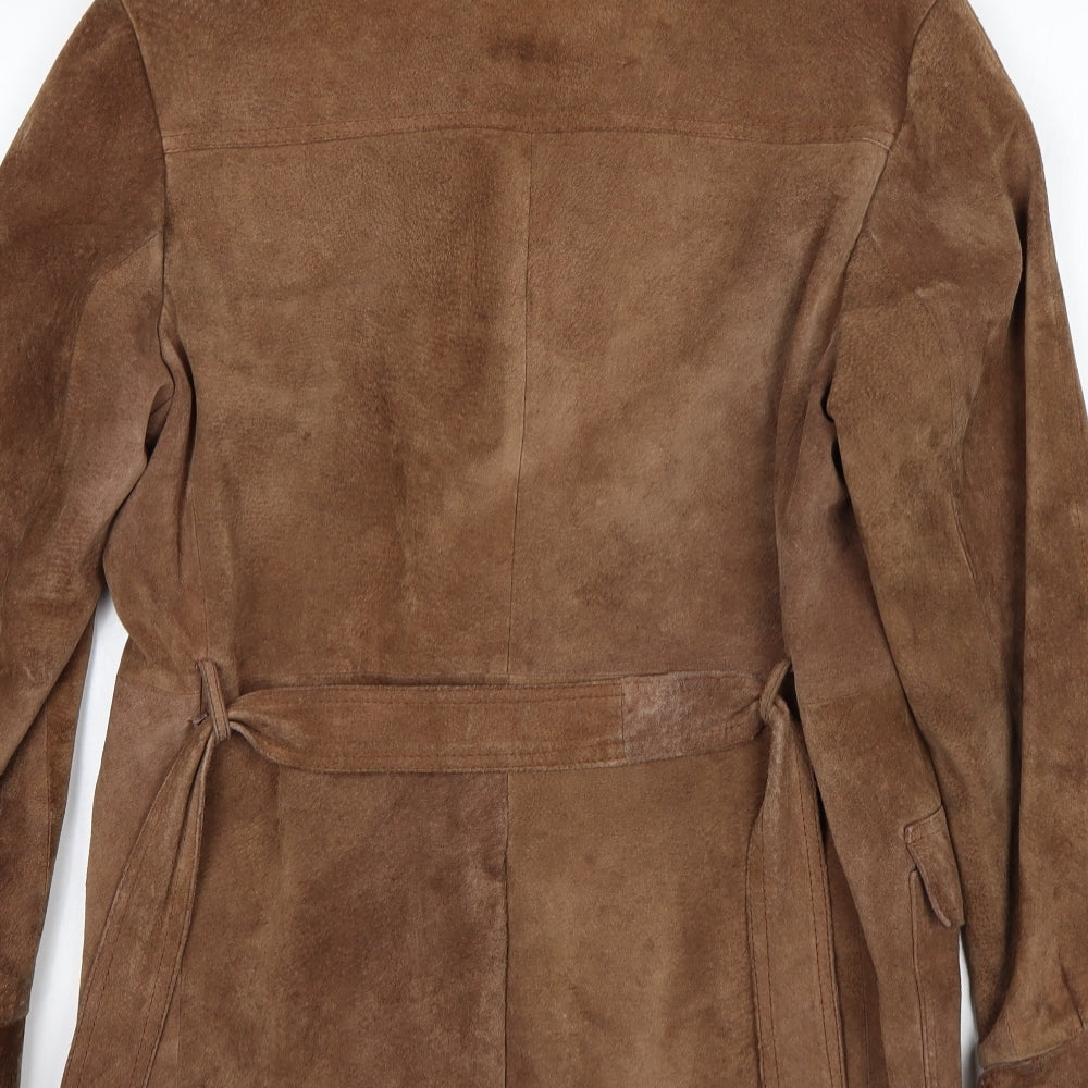 Echt Ledar Womens Brown   Jacket  Size 12